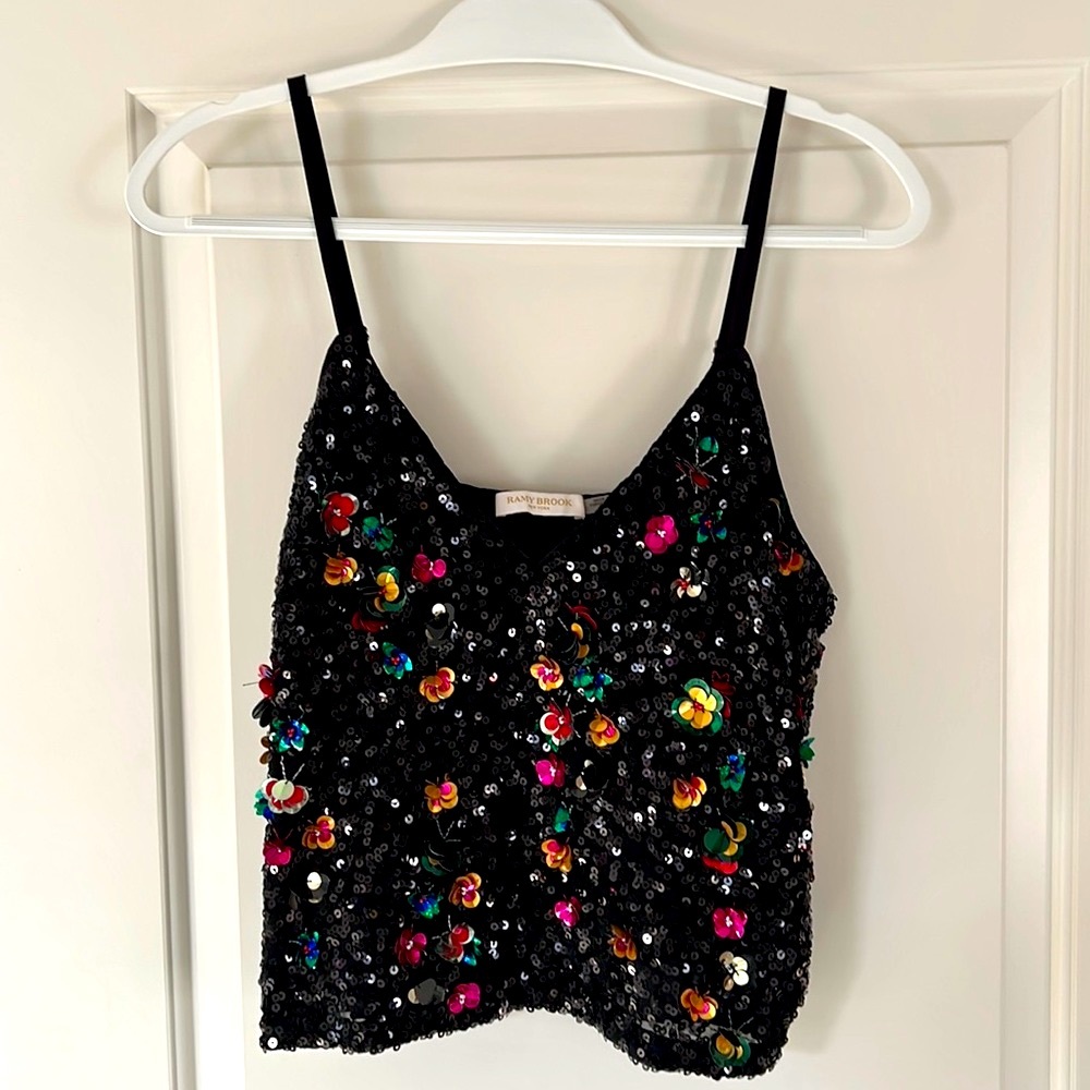Ramy Brook Sequined Tank Size 4